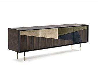 Buffet en bois avec portes Frigerio collection Norman