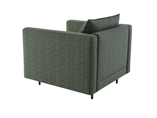 Fauteuil en tissu avec accoudoirs Enki LIGNE ROSET 10003140 usine LIGNE ROSET de l'Italie. Foto №3