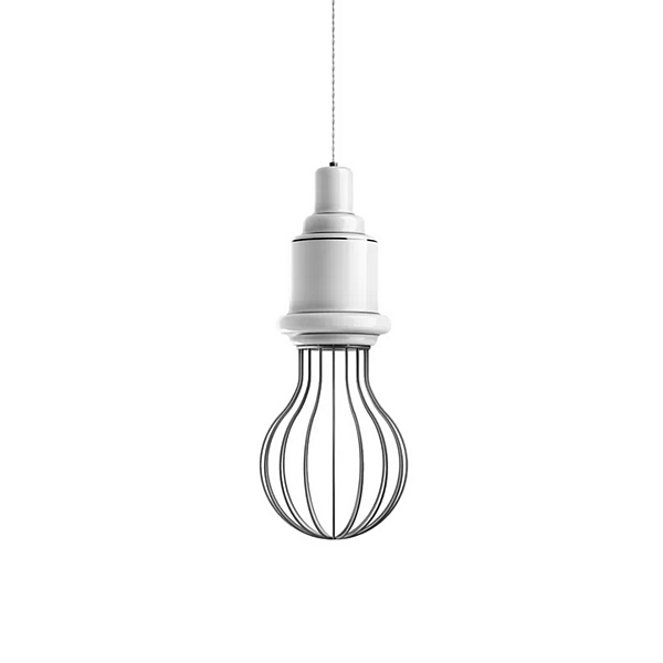 Lampe suspendue en céramique Edison Big A MARIONI 02190GA usine MARIONI de l'Italie. Foto №2