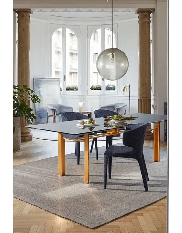 Table rectangulaire en bois Doge CASSINA usine CASSINA de l'Italie. Foto №3
