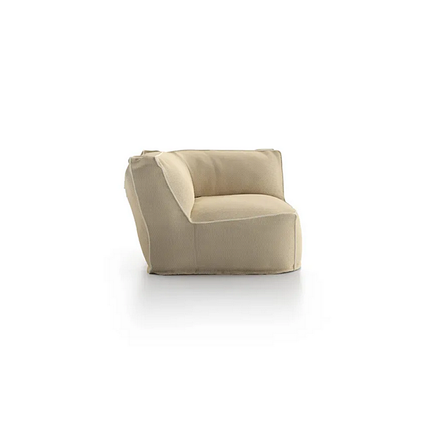 Fauteuil d'angle en tissu doux Atmosphera CX.SF.MA usine ATMOSPHERA de l'Italie. Foto №6