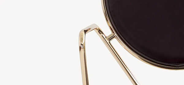 Tabouret rembourré haut double zéro Moroso usine Moroso de l'Italie. Foto №3