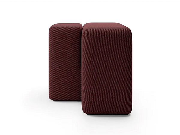 Pouf en tissu à coins arrondis CASSINA usine CASSINA de l'Italie. Foto №5