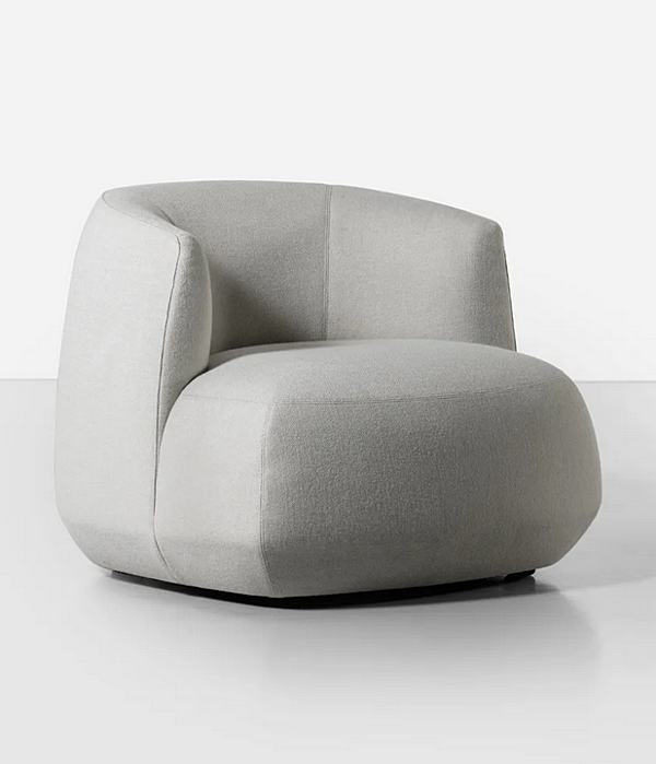 Fauteuil avec housse amovible en tissu Kristalia Brioni Up 29BRI31 usine Kristalia de l'Italie. Foto №2