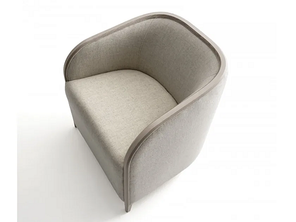 Fauteuil en tissu rembourré BROSS BRIG 1600 usine BROSS de l'Italie. Foto №2