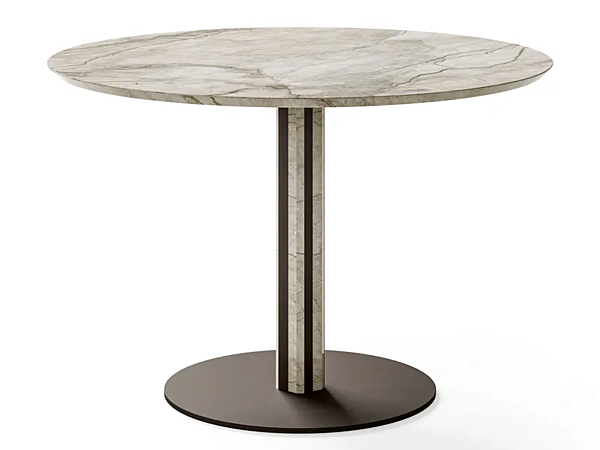 Table ronde en marbre Starlight CPRN HOMOOD ST720/T usine CPRN HOMOOD de l'Italie. Foto №1