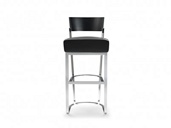 Tabouret rembourré avec dossier Morgan FLEXFORM Tabouret rembourré avec dossier Morgan FLEXFORM usine FLEXFORM de l'Italie