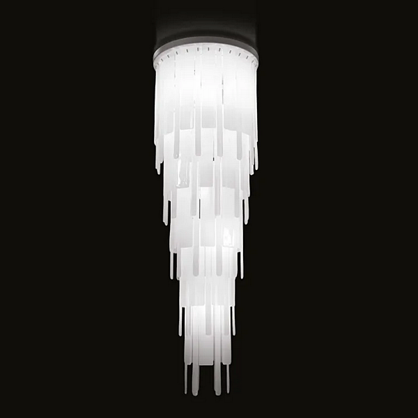 Lampe de plafond en verre de Murano LED Charleston MULTIFORME usine MULTIFORME de l'Italie. Foto №3