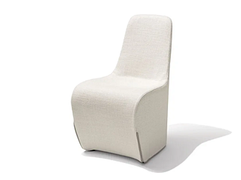Chaise en tissu avec housse amovible GIORGETTI Tie 70900