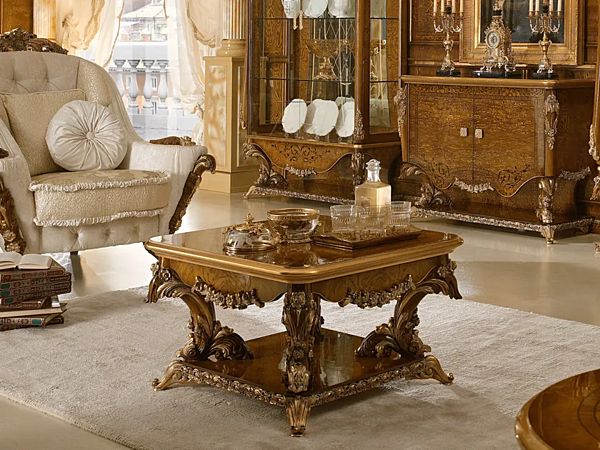 Table basse carrée en bois Dolcevita A.R. Arredamenti usine A.R.ARREDAMENTI SRL de l'Italie. Foto №2