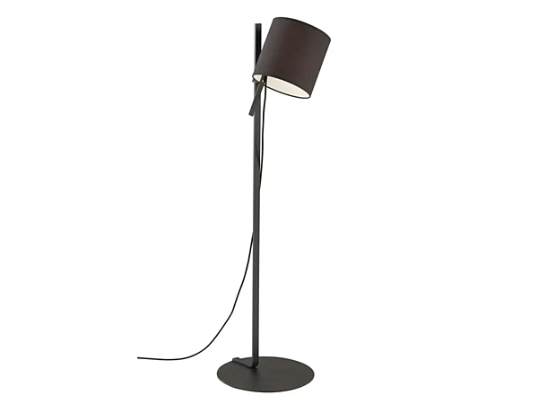 Lampadaire en acier avec abat-jour en coton LIGNE ROSET Magnet 10072441-10072781 usine LIGNE ROSET de l'Italie. Foto №2