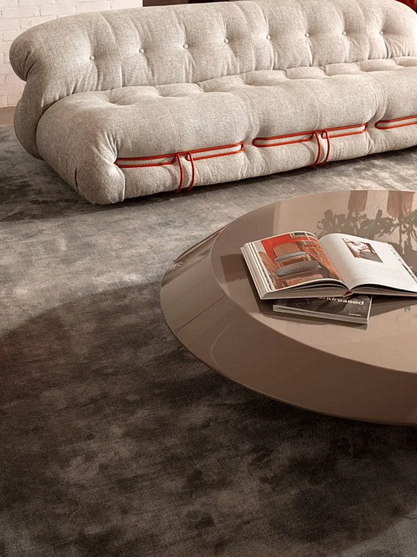 Canapé en tissu Soriana CASSINA 944 usine CASSINA de l'Italie. Foto №11