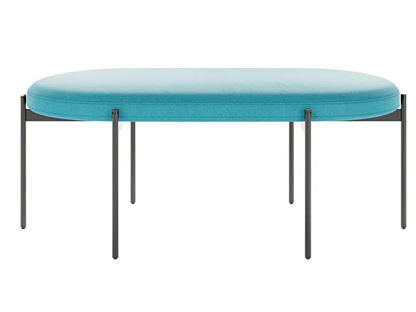 Banc en tissu rembourré Caillou Liu Jo Living Collection CSE PTB usine Liu Jo Living Collection de l'Italie. Foto №2
