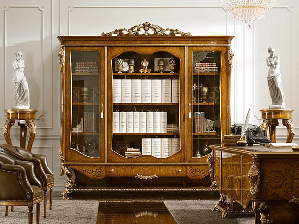 Bibliothèque indépendante en bois Dolcevita A.R. Arredamenti 207 usine A.R.ARREDAMENTI SRL de l'Italie. Foto №3