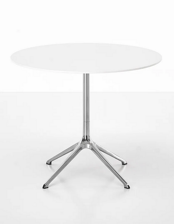 Table ronde en aluminium moulé avec rabats Elephant Kristalia usine Kristalia de l'Italie. Foto №2