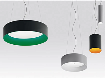 Suspension en aluminium LED Tagora Artemide Suspension en aluminium LED Tagora Artemide usine Artemide de l'Italie