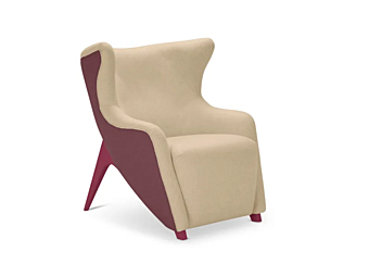 Fauteuil en tissu avec accoudoirs Adrenalina Gea bas IMB1070246