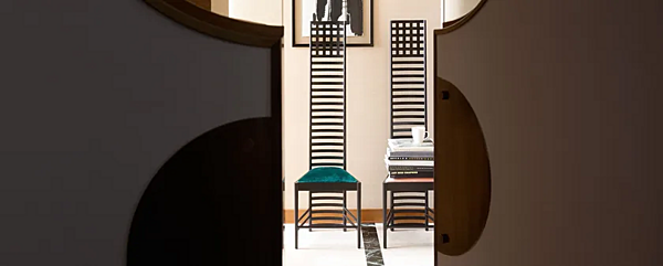Chaise en bois avec accoudoirs CASSINA Ash Chair 292 Hill House 1 usine CASSINA de l'Italie. Foto №3