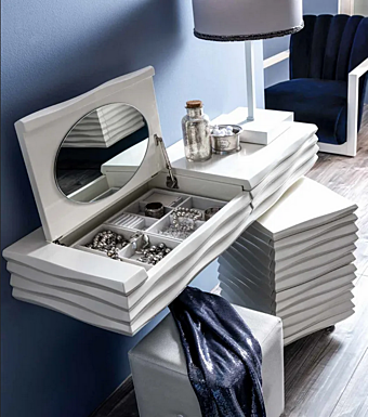 Table de maquillage en bois Ebon CORTEZARI 152