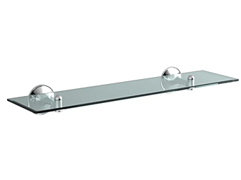 Étagère murale en verre pour salle de bain Kent Gentry Home usine Gentry Home de l'Italie