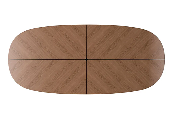 Table rectangulaire en noyer GIORGETTI collection AGO 70400, 70405 usine GIORGETTI de l'Italie. Foto №3