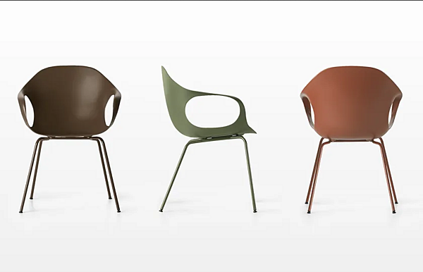 Chaise en polyuréthane avec accoudoirs Elephant Kristalia usine Kristalia de l'Italie. Foto №10