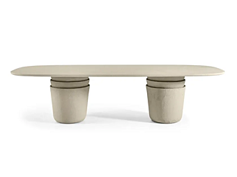 Table de jardin en argile Kasane 31 Gervasoni Table de jardin en argile Kasane 31 Gervasoni usine Gervasoni de l'Italie