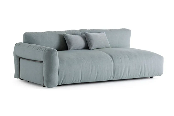 Canapé d'angle en tissu avec housse amovible Flou Fiocco usine Flou de l'Italie. Foto №23