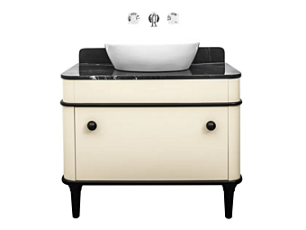 Unité de vanité simple avec portes en bois Gentry Home Soul usine Gentry Home de l'Italie