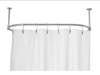 Tringle de rideau de douche en métal Gentry Home Collection usine Gentry Home de l'Italie