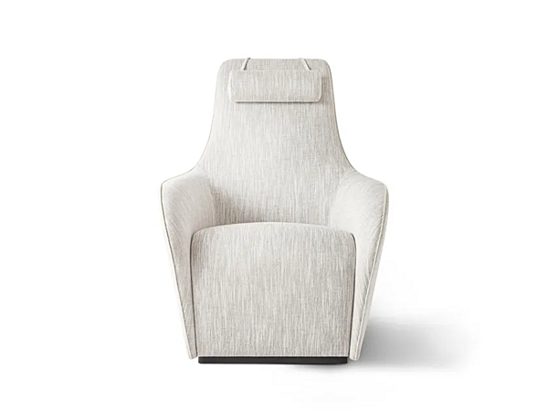 Fauteuil en tissu avec housse amovible Tie XL GIORGETTI 74400, 74405 usine GIORGETTI de l'Italie. Foto №1