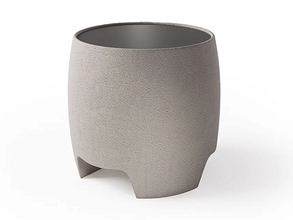 Table basse ronde en ciment et verre Boston MisuraEmme usine MisuraEmme de l'Italie. Foto №1