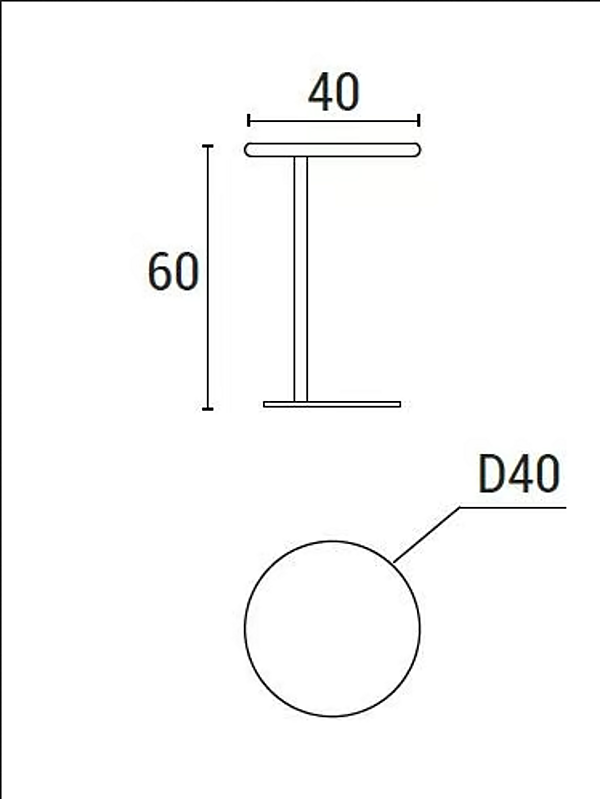 Table d'appoint ronde en bois Adrenalina Biscuit petite TVL105033 usine ADRENALINA de l'Italie. Foto №4