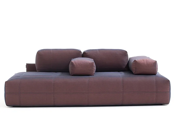 Canapé d'angle en tissu avec housse amovible Moroso Aerozeppelin usine Moroso de l'Italie. Foto №1