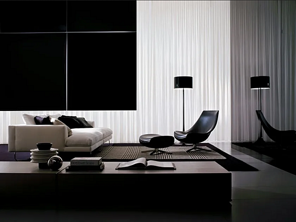 Canapé modulable 4 places en tissu I 4 Mariani ADD LOOK usine i 4 Mariani de l'Italie. Foto №4