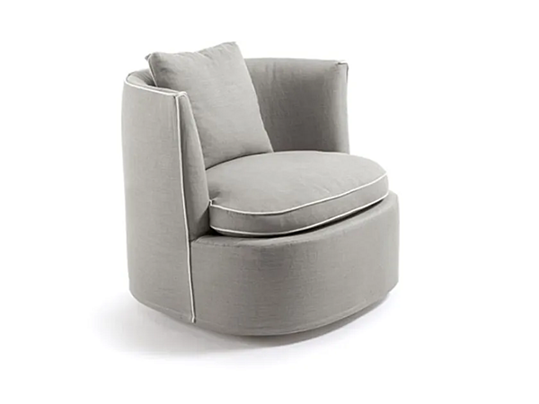 Fauteuil en tissu avec housse amovible Bessie Frigerio usine Frigerio de l'Italie. Foto №1