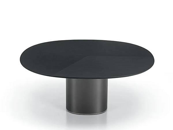 Table à manger ovale en verre Holo Pillar Kristalia usine Kristalia de l'Italie. Foto №1