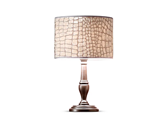 Lampe de table Camelot Roll en métal CORTEZARI 1432-R