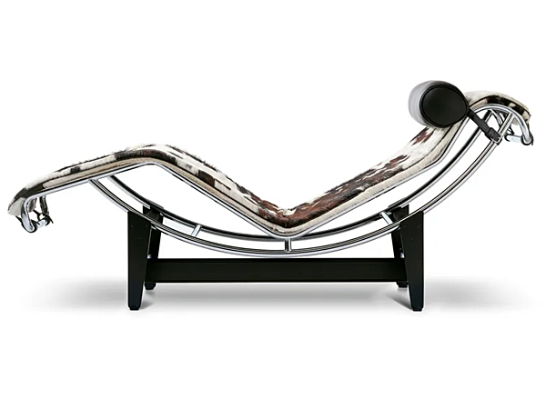 Chaise longue en cuir réglable CASSINA 4 004 usine CASSINA de l'Italie. Foto №1