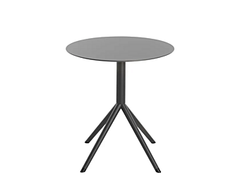 Table ronde à rabat en HPL Potocco OTX 887 TC 887/TC