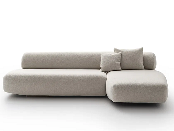 Canapé d'angle en tissu avec housse amovible Gogan Moroso usine Moroso de l'Italie. Foto №1
