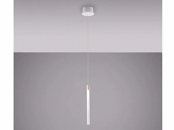 Suspension en verre borosilicaté multispot Fabbian Tooby usine Fabbian de l'Italie. Foto №1