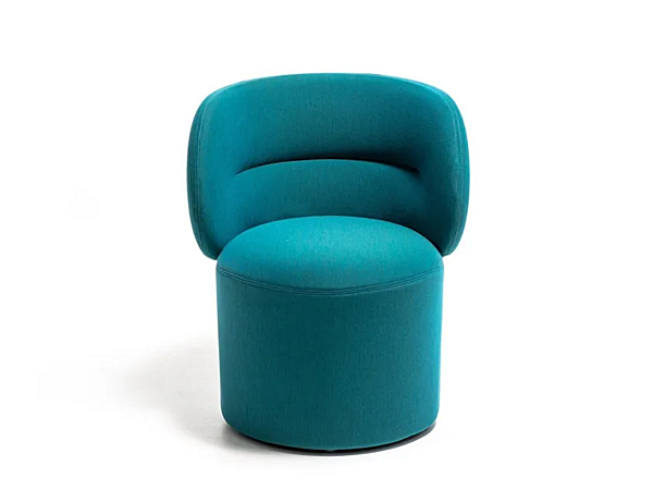 Fauteuil en tissu rembourré avec accoudoirs Moroso Getlucky usine Moroso de l'Italie. Foto №6