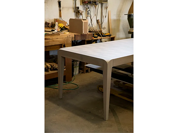 Table rectangulaire extensible en bois Sentiero B 652 DALE usine DALE de l'Italie. Foto №7