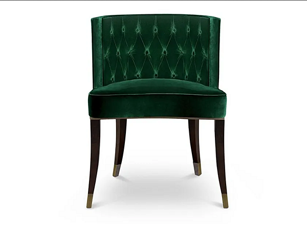 Fauteuil en velours tufté bourbon BRABBU usine BRABBU de l'Italie. Foto №1