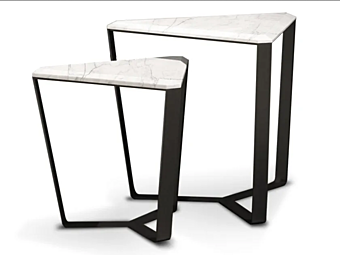 Table d'appoint en marbre Morgan FORMITALIA Morgan-SideTables, Morgan-SideTables-B