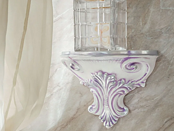 Étagère murale en bois Modenese Luxury Interiors collection 13635 usine MODENESE GASTONE de l'Italie