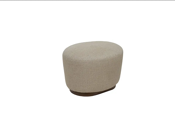 Pouf ovale en lin CHELINI Spot usine CHELINI de l'Italie. Foto №7