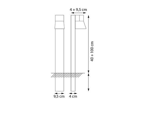 Lampe extérieure ROYAL BOTANIA BCN140B usine ROYAL BOTANIA de l'Italie. Foto №5