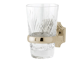 Support mural en verre pour brosse à dents Gentry Home collection Regent usine Gentry Home de l'Italie